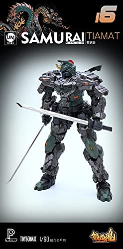 TOYSCOMIC FORGING SOUL SERIES AGS-16 AJ-09 SAMURAI TIAMAT THE BLACK DRAGON