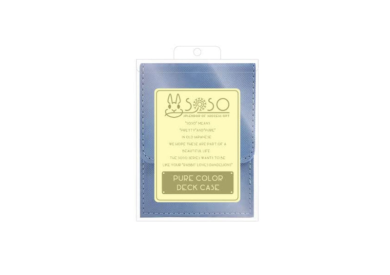 SOSO Pure Color Deck Case Minamo Light Blue
