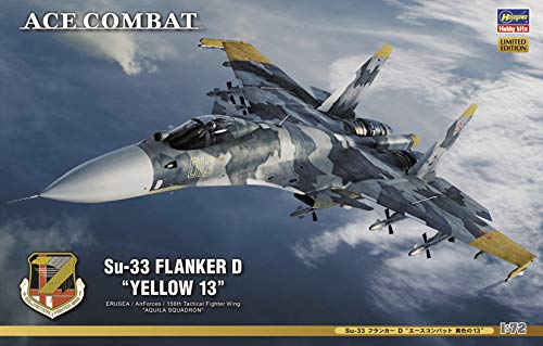 Su-37 Terminator (Yellow 13 version) - 1/144 scale - GiMIX Aircraft Series, Ace Combat 04: Shattered Skies - Tomytec