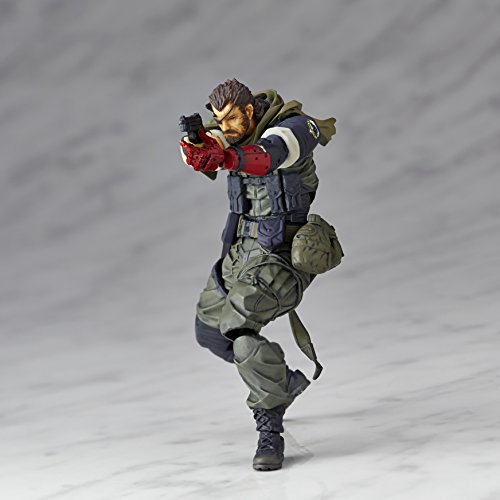 Venom Snake (Olive Drab Field Operation Uniform Ver. version) RevolminiRevoltech Metal Gear Solid V: The Phantom Pain - Kaiyodo