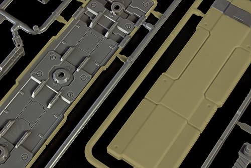 Non Scale Plastic Kit Plaact Options Series 10 Twin Shields 3 Khaki