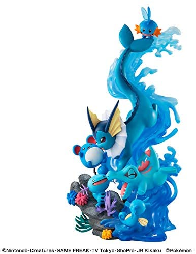 "Pokemon / Pocket Monsters" g.e.m. Ex Serie "Wassertyp tauchen in blau (Megahouse)