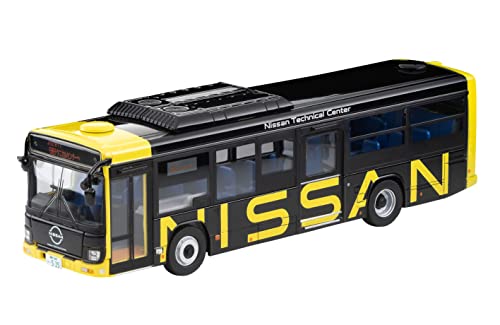 1/64 Scale Tomica Limited Vintage NEO TLV-N245e Isuzu Erga Nissan Shuttle Bus (Ikazuchi Yellow / Black)