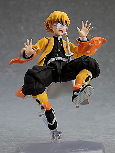 "Demon Slayer: KIMETSU No Yaiba" Figma # 522 Agatsuma Zenitsu (max usine)