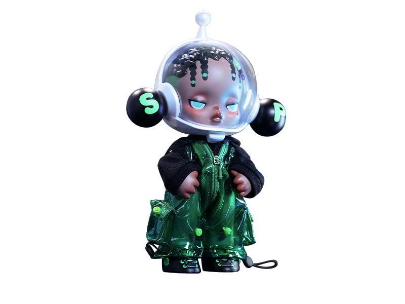 【POP MART】POPMART SKULLPANDA OOTD Green Field Big Size