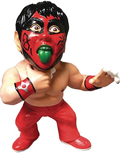【16 directions】16d Soft Vinyl Figure Collection 016 The Great Muta (90s Red Paint)