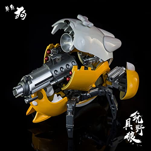 TOYWOLF SINGLE DOG ALLOY TRANSFORMABLE TOY
