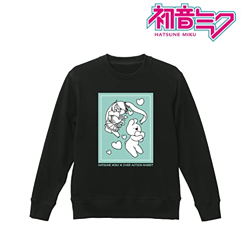 "Hatsune Miku" Miku World Collab Over Action Rabbit Sweatshirt (Ladies' XXXL Size)
