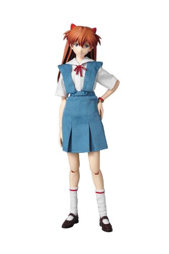 "Evangelion: 2.0 You Can (Not)Advance" Real Action Heroes#502 RAH Shikinami Asuka Langley School Uniform Ver.
