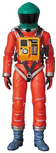 Weltraumanzug (grüner Helm & orangefarbener Anzug Ver. Version) MAFEX (Nr.110) 2001: ein Weltraum-Odyssey - Medicom Toy