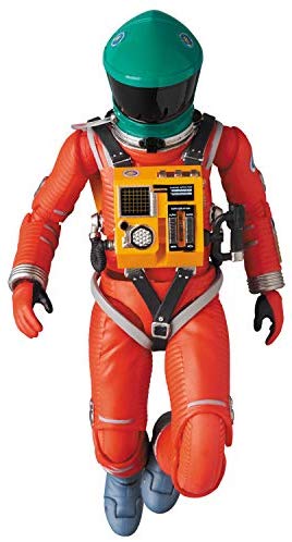 Weltraumanzug (grüner Helm & orangefarbener Anzug Ver. Version) MAFEX (Nr.110) 2001: ein Weltraum-Odyssey - Medicom Toy