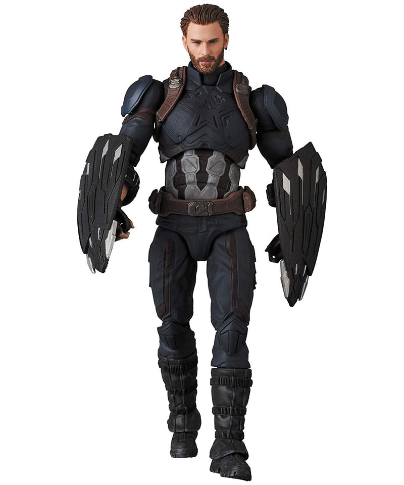 Avengers: Infinity War - Captain America - Mafex No.122 - Infinity War Ver. (Jouet Medicom)