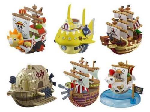 Ein Stück Wobbling Pirate Ships Collection 3 - MegaHouse