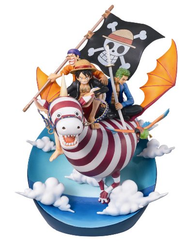 Monkey D. Luffy Roronoa Zoro, Usopp Desktop Real McCoy En Una Sola Pieza - MegaHouse