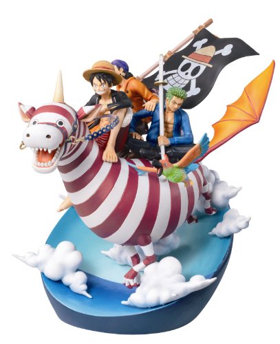 Monkey D. Luffy Roronoa Zoro, Usopp Desktop Real McCoy En Una Sola Pieza - MegaHouse