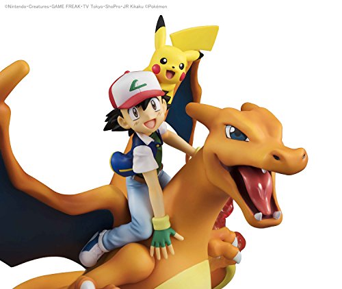 Lizardon Pikachu Satoshi G. E. M., En El Bolsillo De Los Monstruos - MegaHouse