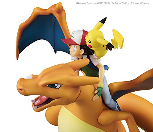 "Pokemon" G.E.M. Series Satoshi & Pikachu & Charizard