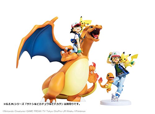 Lizardon Pikachu Satoshi G. E. M., En El Bolsillo De Los Monstruos - MegaHouse