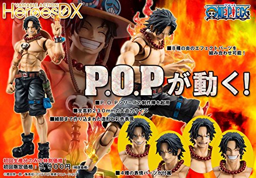 Portgas D. Ace (DX versión) Retrato De los Piratas de Edición Limitada de Una sola Pieza - MegaHouse