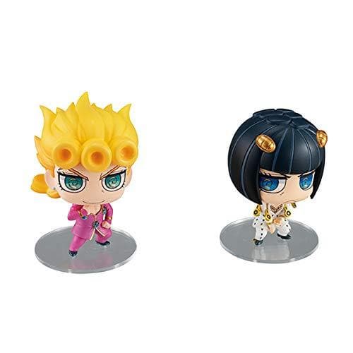 "JoJo's Bizarre Adventure Golden Wind" Chimi Mega Buddy Series! No. 004 Giorno Giovanna & Bruno Bucciarati Set