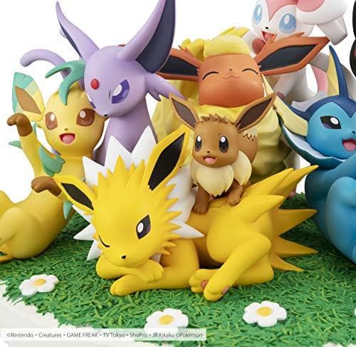 Blacky |&amp;| Booster |&amp;| Eievui |&amp;| Eifie |&amp;| Glazias |&amp;| Leafia |&amp;| Ninfia |&amp;| Duschen |&amp;| Donner-Pocket-Monster - MegaHouse