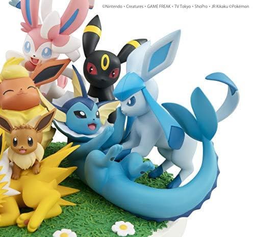 Blacky |&amp;| Booster |&amp;| Eievui |&amp;| Eifie |&amp;| Glazias |&amp;| Leafia |&amp;| Ninfia |&amp;| Duschen |&amp;| Donner-Pocket-Monster - MegaHouse