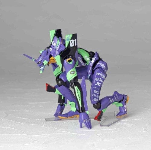 EVA-01 (Eva Racing 2012/ Evangelion RT EVA-01 Apple Shiden version) Revoltech Evangelion Shin Gekijouban - Kaiyodo