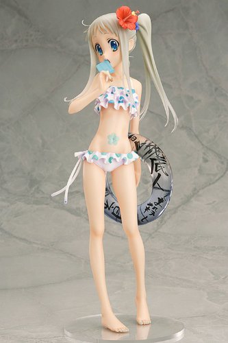 Honma Meiko (Swimsuit ver. version) - 1/7 scale - Er Hi das Messgerät nicht über einen nicht Biegsam o Bokutachi Thema shiro-kris - Max Factory