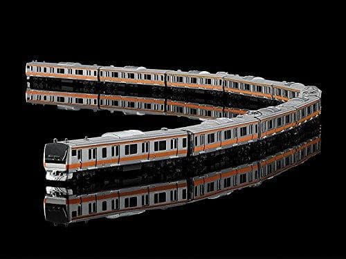 E233 Train (Chou Line (Rapid) version) - 1/350 scale - Figma (#402) - Max Factory
