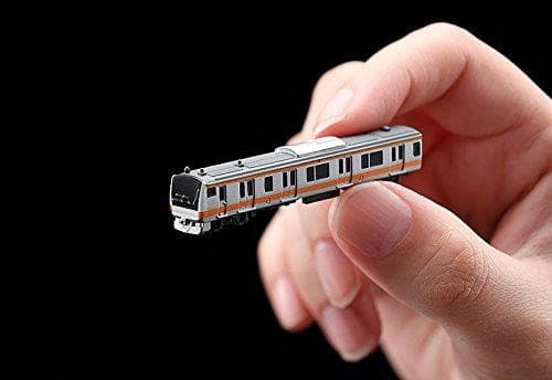 E233 Train (Chou Line (Rapid) version) - 1/350 scale - Figma (#402) - Max Factory
