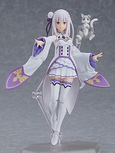 Emilia &amp; Pack Figma (#419) Re:Zero kara hajime chip isek o Seikatsu - Max Factory