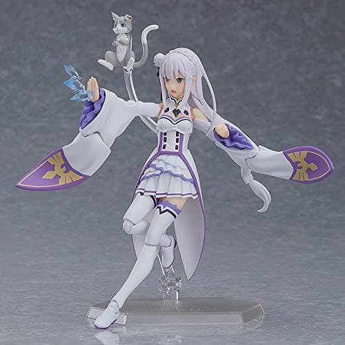 Emilia &amp; Pack Figma (#419) Re:Zero kara hajime chip isek o Seikatsu - Max Factory