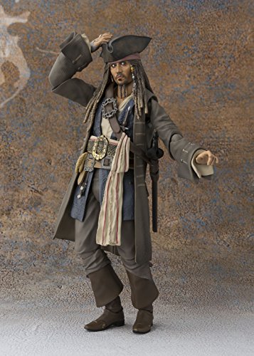 Jack Sparrow S. H. Figuarts de Pirates des Caraïbes: Dead Men Tell No Tales - Bandai