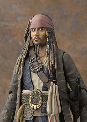 Jack Sparrow S. H. Figuarts de Piratas del Caribe: los Muertos No hablan - Bandai