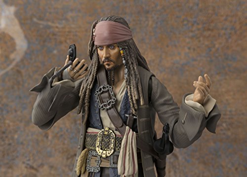 Jack Sparrow S. H. Figuarts de Piratas del Caribe: los Muertos No hablan - Bandai