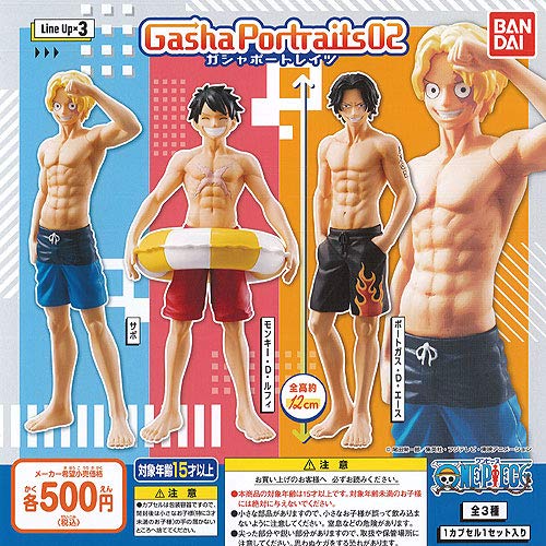 Set Gasha Portraits One Piece 02 - Bandai