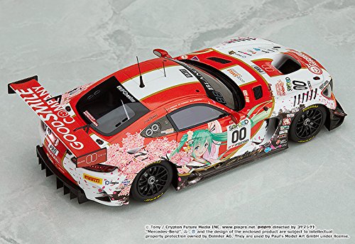 Hatsune Miku (AMG: 2017 SPA24H Ver. versión) - escala 1/43 - Itasha BUENA SONRISA Racing - BUENA SONRISA de Carreras