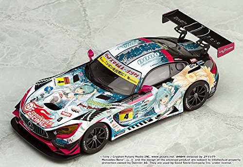 Hatsune Miku (Mercedes-Benz AMG GT3 - 2017 de la Temporada de Apertura de la Victoria Versión) - escala 1/32 - Itasha BUENA SONRISA Racing - Buena Sonrisa Empresa