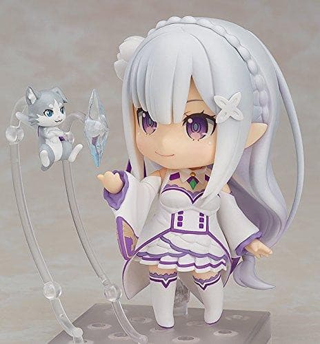 Emilia Puck Nendoroid (#751) Re:Cero kara Hajimeru iseke creer Seikatsu - Good Smile Company