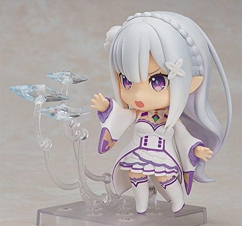 Emilia Puck Nendoroid (#751) Re:Cero kara Hajimeru iseke creer Seikatsu - Good Smile Company