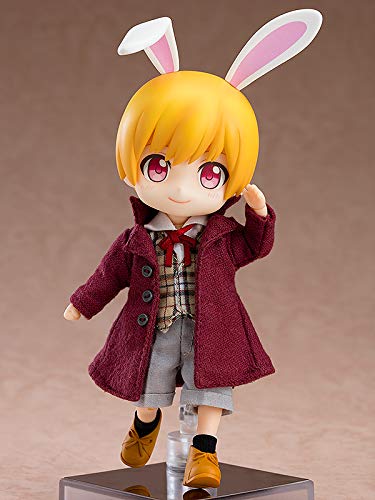 Conejo blanco Nendoroide Muñeca Original personaje - buena compañía de sonrisa