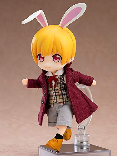 Conejo blanco Nendoroide Muñeca Original personaje - buena compañía de sonrisa