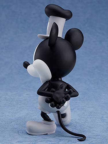 Mickey Mouse (Black &amp; White version) Nendoroid (#1010a) Steamboat Willie - Good Smile Company