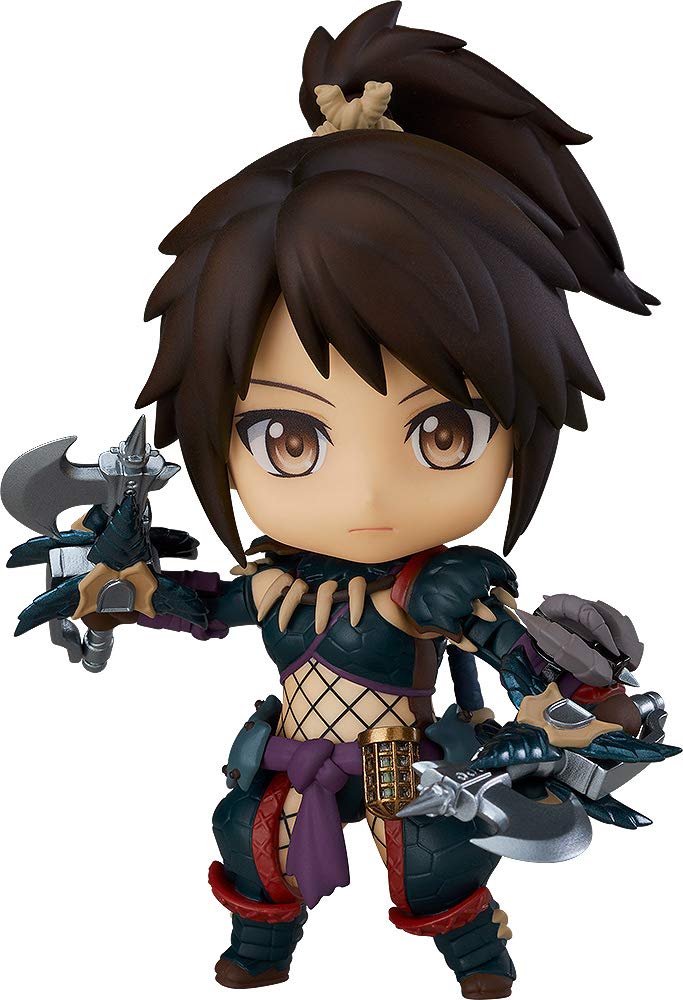 Monster Hunter World: Ghiaccio - Nendoroid # 1284-DX - Hunter: Nargacuga femmina Alpha Armor Ver. DX (buona compagnia di sorriso)
