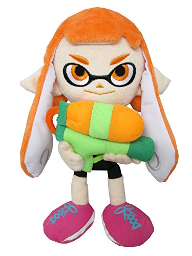 Inkling Splatoon - Ahnung - Splatoon-All-Star-Sammlung Nuigurumi - Hito no Sugata, Girl (San-ei)