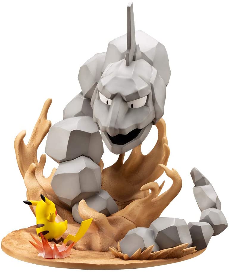 Pokemon / Monstruos de bolsillo - Artfx J Onix / Iwark vs. Pikachu (kotobukiya)