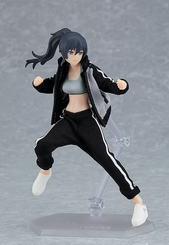 figma Styles figma Female Body (Makoto) with Tracksuit + Tracksuit Skirt Outfit