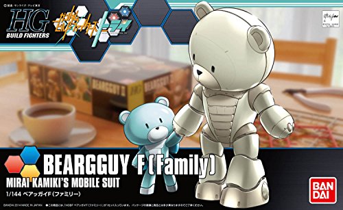 KUMA-F Beargguy F (Family)-1/144 scale-HGBF (#021), Gundam Build Fighters Try-Bandai