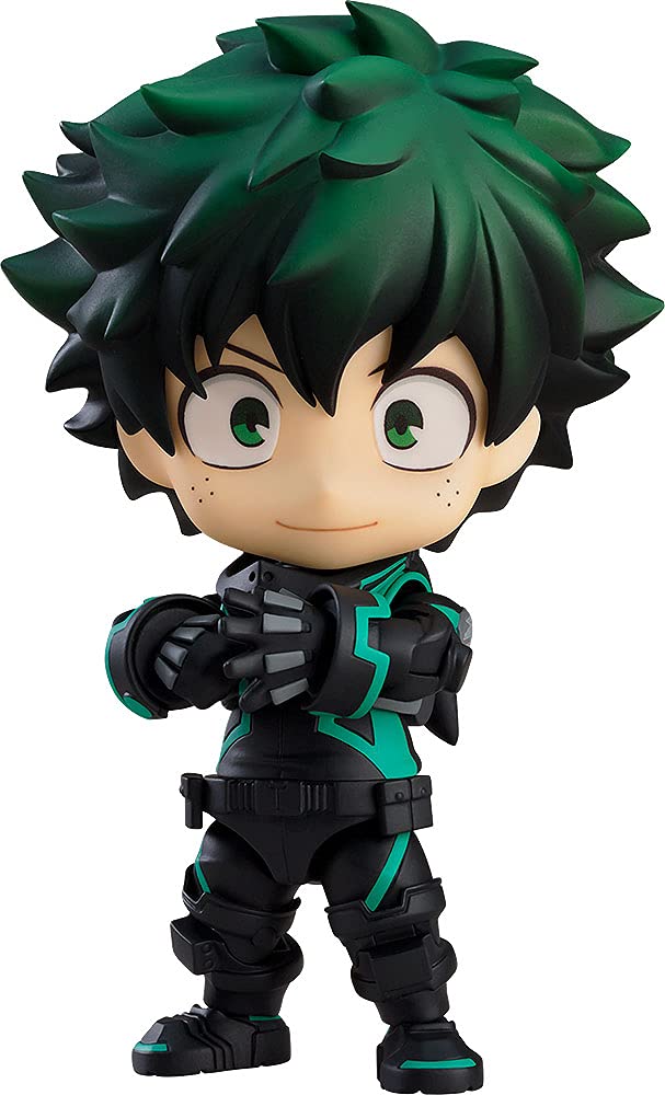"My Hero Academia The Movie World Heroes' Mission" Nendoroid #1691 Midoriya Izuku Stealth Suit Ver.