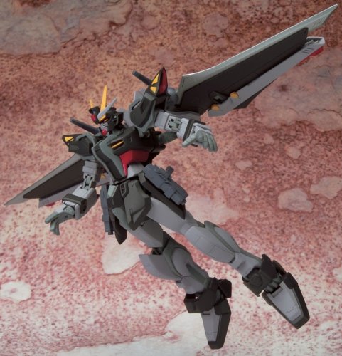 GAT-X105E+AQM/E-X09S Strike Noir Gundam Extended Mobile Suit in Action!! Kidou Senshi Gundam SEED C.E. 73 Stargazer - Bandai
